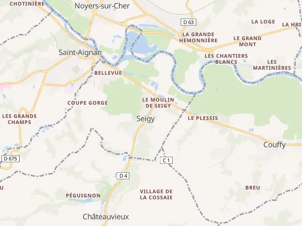 Plan de Seigy