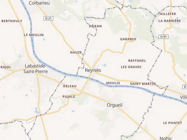 Plan de Reyniès