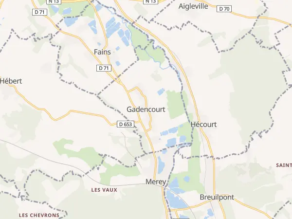 Plan de Gadencourt