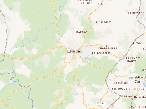 Plan de Lubersac