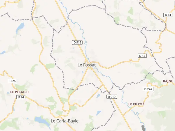 Plan du Fossat