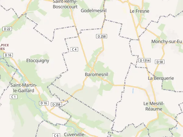 Plan de Baromesnil
