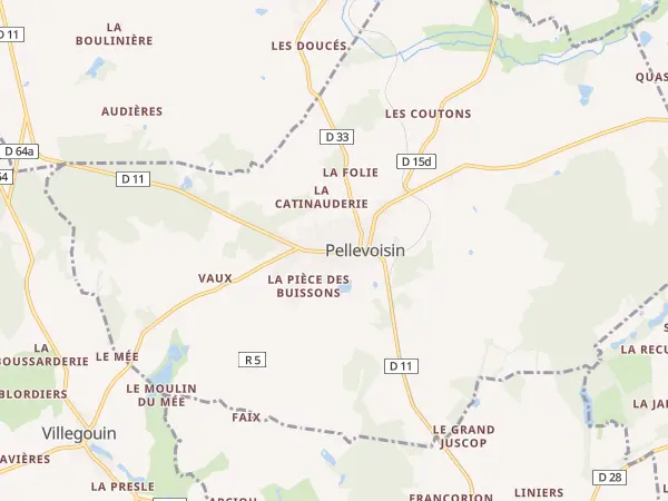 Plan de Pellevoisin