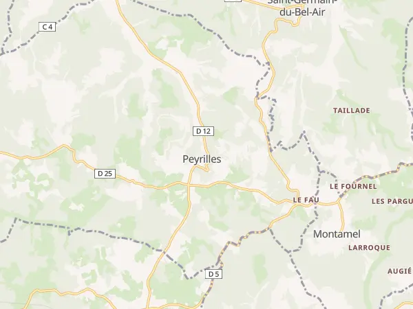 Plan de Peyrilles