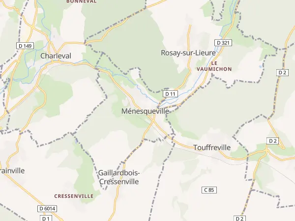 Plan de Ménesqueville