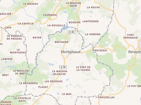 Plan de Montgibaud