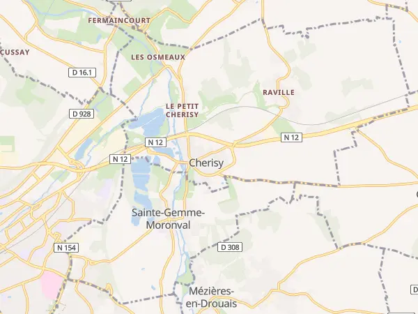 Plan de Cherisy