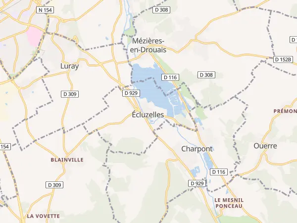 Plan de Écluzelles