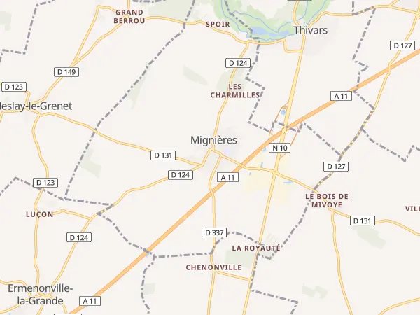 Plan de Mignières