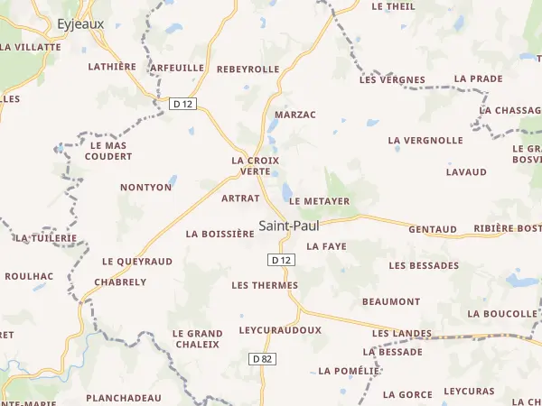 Plan de Saint-Paul