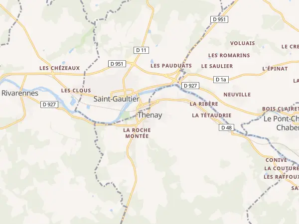 Plan de Thenay