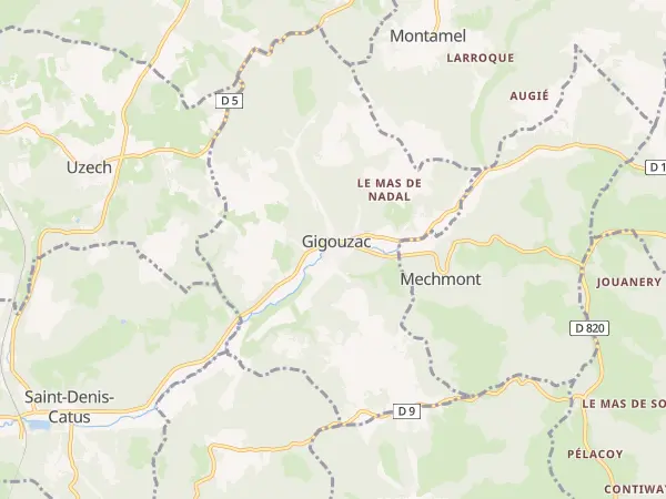 Plan de Gigouzac