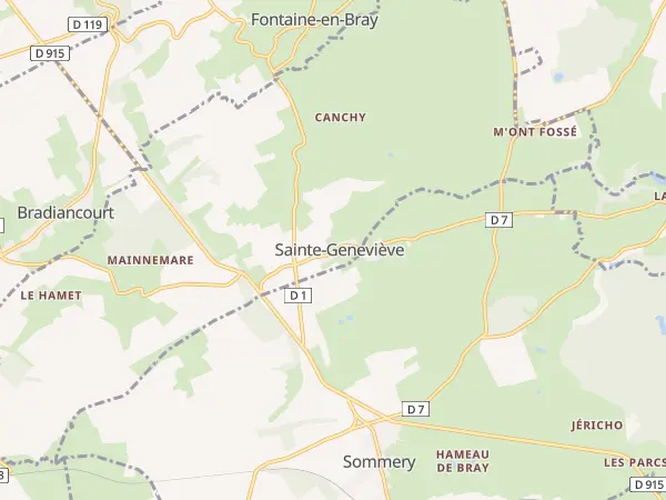 Plan de Sainte-Geneviève