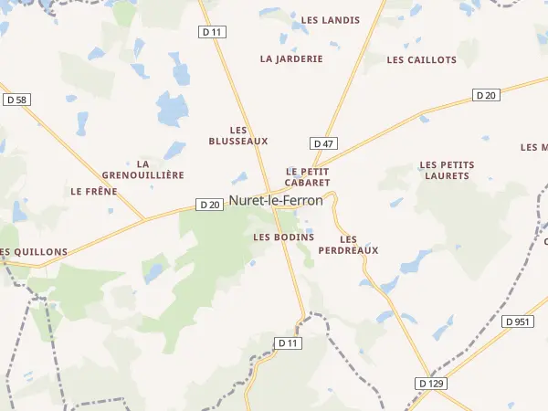 Plan de Nuret-le-Ferron