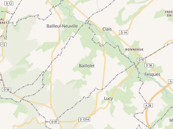 Plan de Baillolet