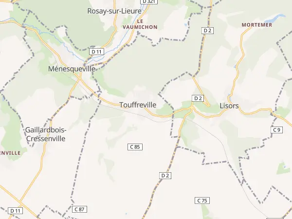 Plan de Touffreville