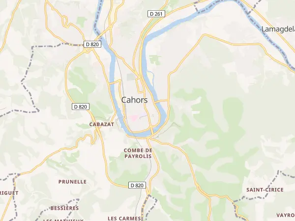 Plan de Cahors