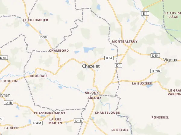 Plan de Chazelet