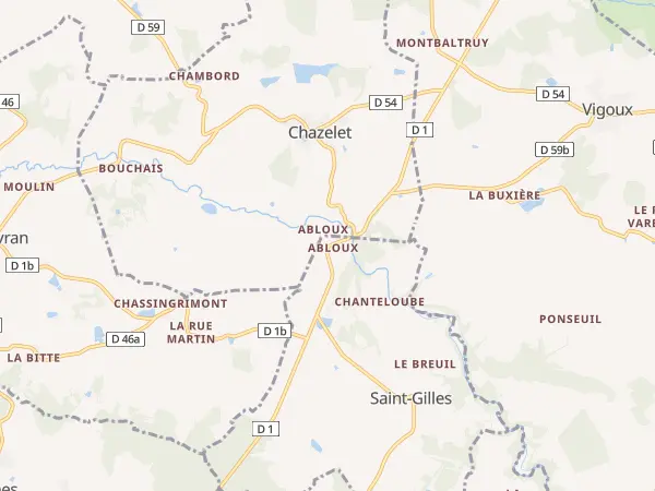 Plan de Saint-Gilles
