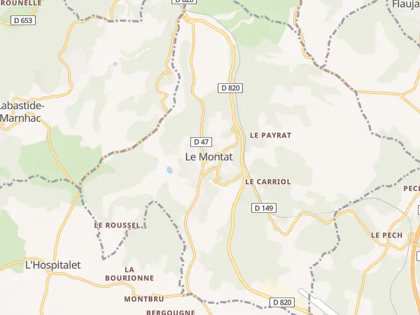 Plan du Montat