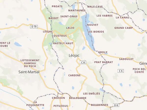 Plan de Léojac
