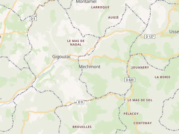 Plan de Mechmont