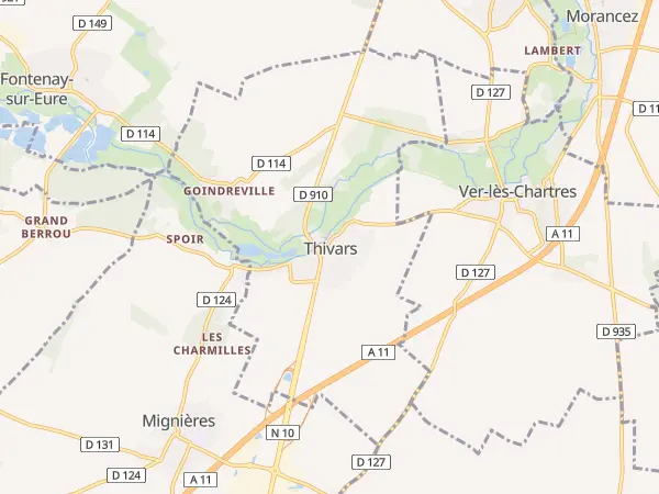 Plan de Thivars