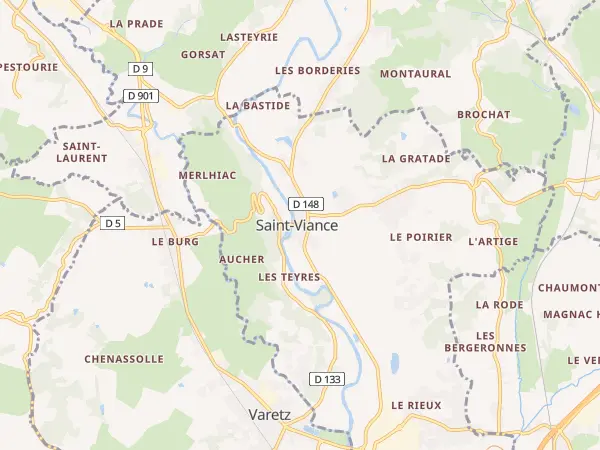 Plan de Saint-Viance