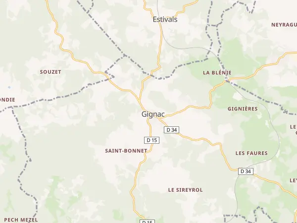 Plan de Gignac