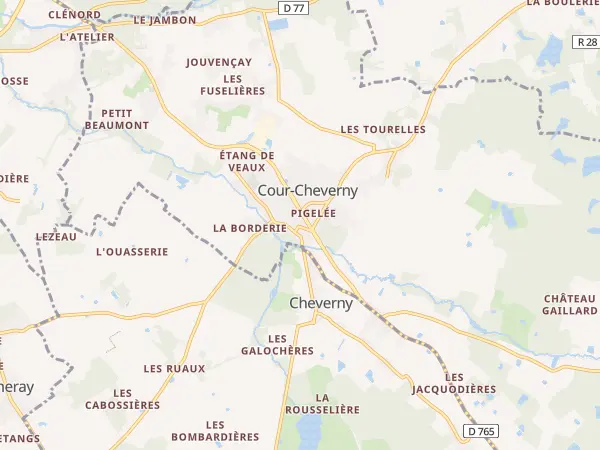 Plan de Cour-Cheverny