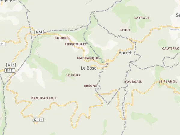 Plan du Bosc