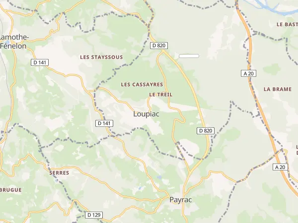 Plan de Loupiac