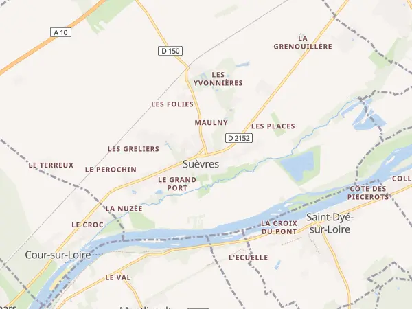 Plan de Suèvres