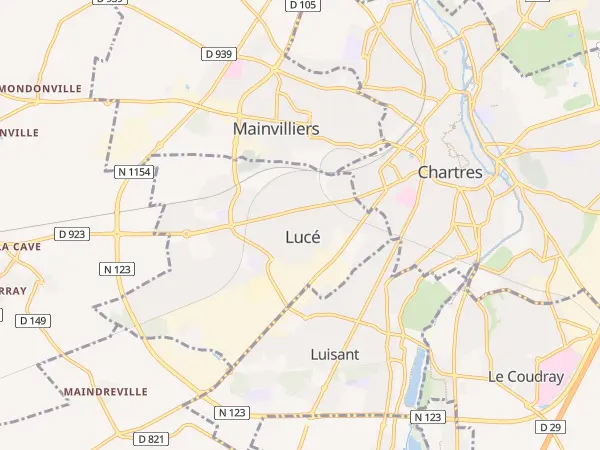 Plan de Lucé