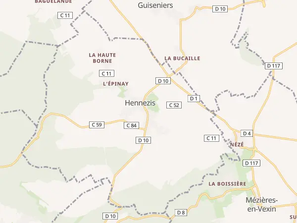 Plan de Hennezis
