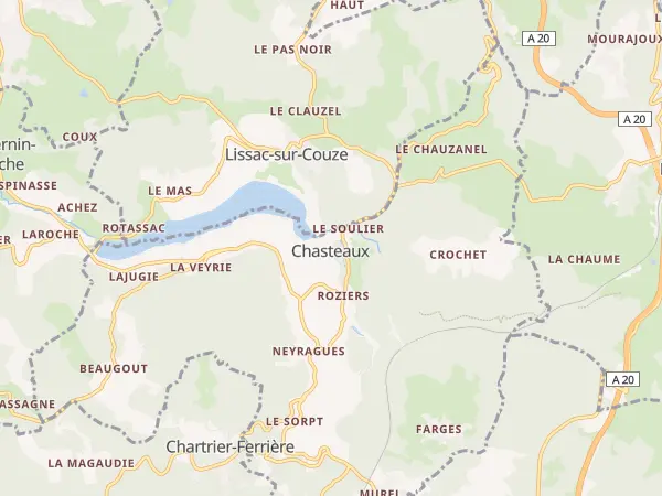 Plan de Chasteaux