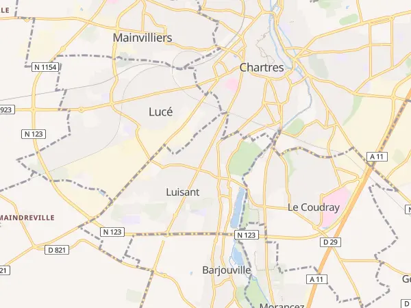 Plan de Luisant