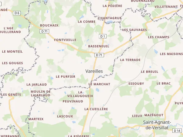 Plan de Vareilles
