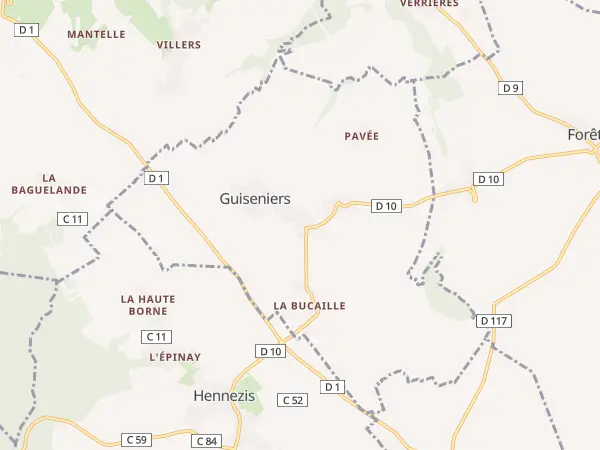 Plan de Guiseniers