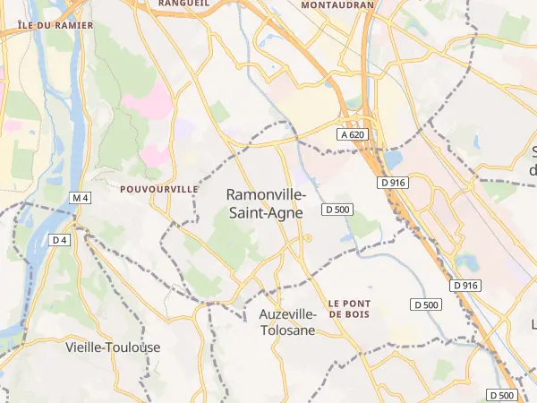 Plan de Ramonville-Saint-Agne
