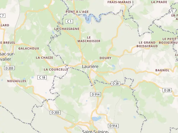 Plan de Laurière