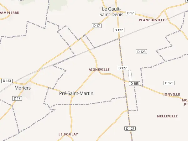 Plan de Pré-Saint-Martin