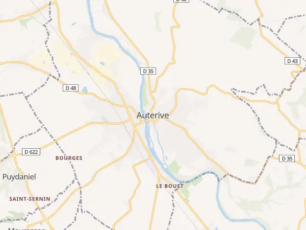 Plan de Auterive