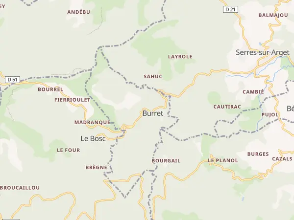 Plan de Burret