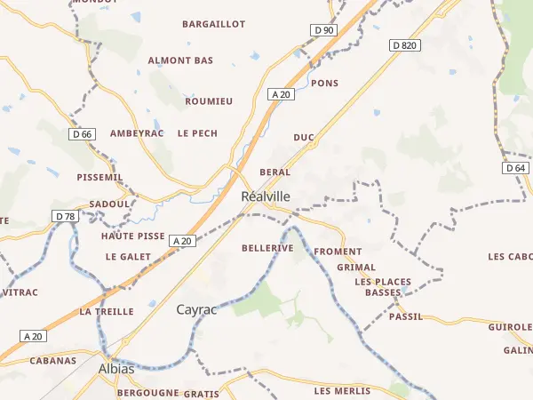 Plan de Réalville
