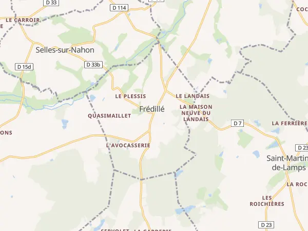 Plan de Frédille