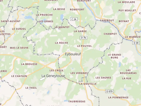 Plan de Eybouleuf