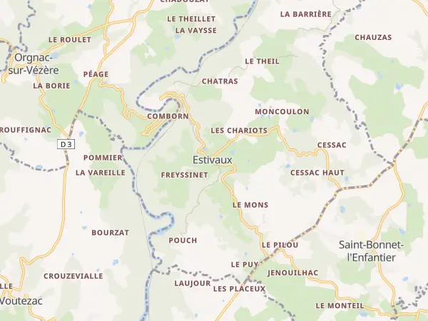 Plan de Estivaux