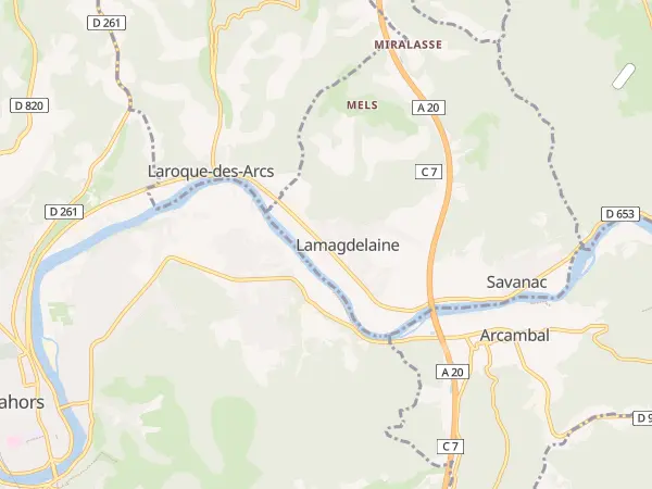 Plan de Lamagdelaine