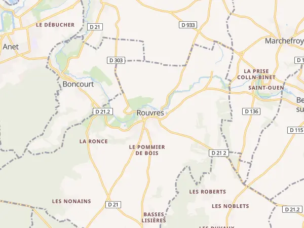 Plan de Rouvres
